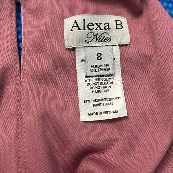 Alex B Lace Floral Maxi Dress - Picture 5 of 9